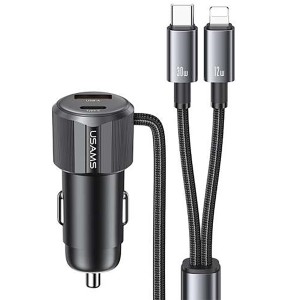شارژر فندکی فست شارژ ماشین یوسامز مدل CC287