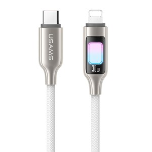 کابل آیفونی Type-C به Lightning یوسامز مدل SJ749