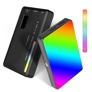 نور ثابت روی دوربین سان پک مدل W140 rgb