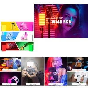 نور ثابت روی دوربین سان پک مدل W140 rgb