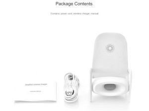 شارژر بی سیم و هولدر موبایل رومیزی فانتزی مدل WC001