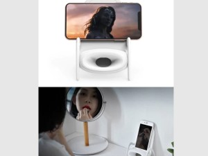 شارژر بی سیم و هولدر موبایل رومیزی فانتزی مدل WC001
