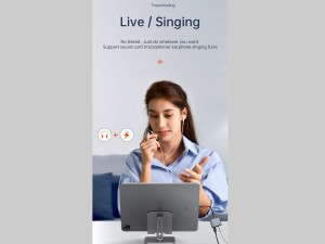 مبدل Lightning به Lightning درگاه صدا ویوو مدل LT08