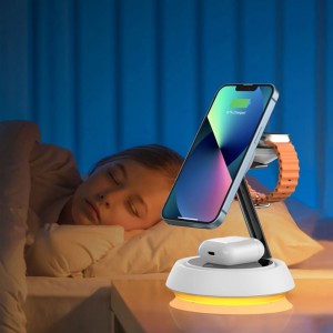 شارژر وایرلس مگنتی رومیزی ویوو مدل WiW002