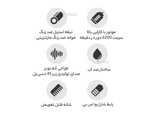 ماشین اصلاح موی سر شیائومی مدل EC101