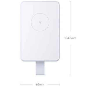 پاوربانک وایرلس شیائومی مدل WPB0620MI ظرفیت 6000 میلی‌آمپر ساعت