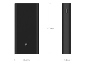 پاور بانک شارژ سریع ظرفیت 20000 میلی آمپر ساعت شیائومی مدل pb200SZM