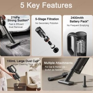 جارو شارژی ماشین میجیا شیائومی مدل MJXCQ01QW
