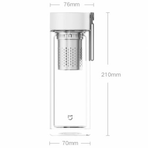 فلاسک شیشه‌ای دو لایه مسافرتی میجیا شیائومی مدل MJBLB01PL