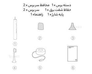 مسواک برقی هوشمند شیائومی مدل T700 MES604