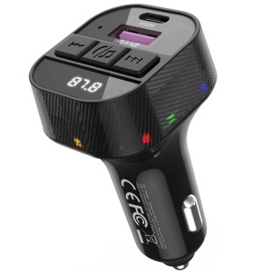 شارژر فندکی فست شارژ بلوتوثی ماشین ایکس او مدل BCC17