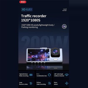 دوربین ثبت وقایع خودرو ایکس او مدل XJ03