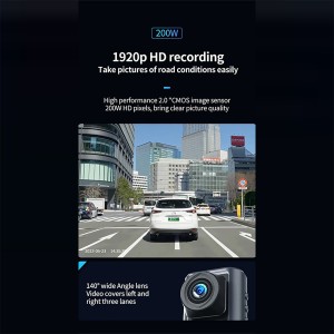 دوربین ثبت وقایع خودرو ایکس او مدل XJ03