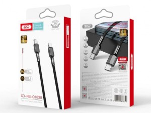 کابل شارژ Type-C به Type-C ایکس‌او مدل NBQ183B