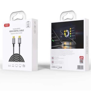 کابل HDMI به HDMI ایکس او مدل GB017B طول 5 متری