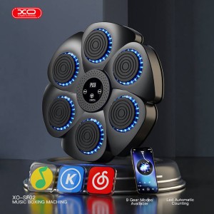 کیسه بوکس دیواری موزیکال هوشمند ایکس‌او مدل SF02