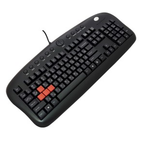 کیبورد گیمینگ با سیم ای فورتک مدل KB-28G