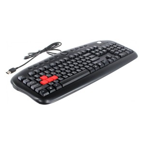 کیبورد گیمینگ با سیم ای فورتک مدل KB-28G