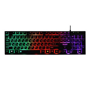 کیبورد گیمینگ با سیم بیاند مدل BK-7100RGB