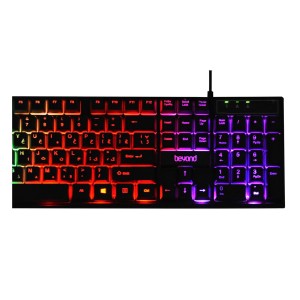کیبورد گیمینگ با سیم بیاند مدل BK-7100RGB