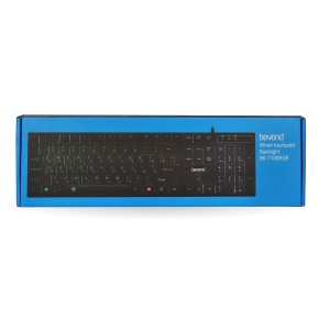 کیبورد گیمینگ با سیم بیاند مدل BK-7100RGB