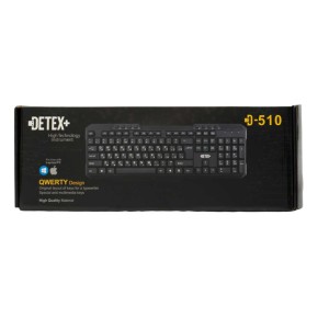 کیبورد با سیم دتکس پلاس مدل D-510