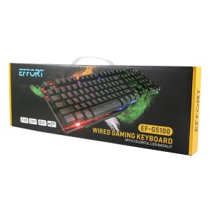 کیبورد گیمینگ با‌سیم ای‌فورت مدل EF-G5100