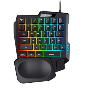 کیبورد گیمینگ با سیم الون مدل GK104 RGB
