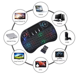 مینی کیبورد بی سیم اکسون مدل BACKLIT با حروف فارسی