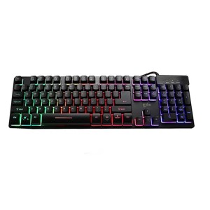 کیبورد گیمینگ با سیم اکسون مدل ZYG800 RGB