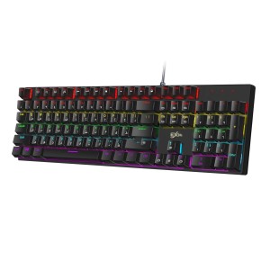 کیبورد گیمینگ با سیم اکسون مدل ZYG800 RGB