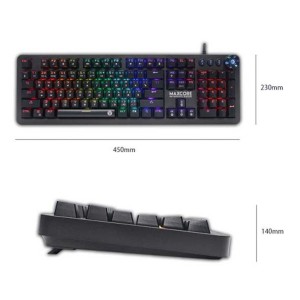 کیبورد گیمینگ مکانیکال با سیم فنتک مدل MK852