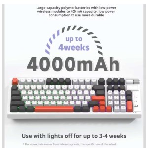 کیبورد گیمینگ مکانیکال بی سیم مدل KW98 RGB
