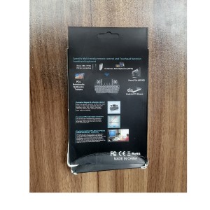 مینی کیبورد بی سیم همراه با تاچ پد مدل BACKLIT با حروف فارسی (جعبه باز)