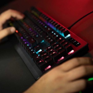 کیبورد گیمینگ مکانیکال با سیم پرودو مدل PDX211 RGB