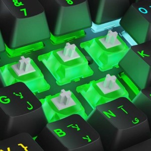 کیبورد گیمینگ مکانیکال با سیم پرودو مدل PDX217 RGB