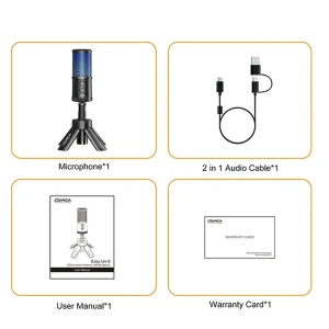میکروفون گیمینگ رومیزی کامیکا مدل  EJOY UNI S
