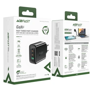 شارژر دیواری ایس فست مدل A41 PD65W  توان 65 وات