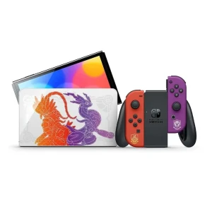 کنسول بازی Nintendo Switch OLED باندل Pokemon Scarlet and Violet Edition