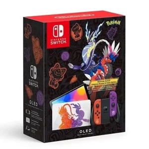 کنسول بازی Nintendo Switch OLED باندل Pokemon Scarlet and Violet Edition