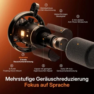 میکروفون داینامیک بی سیم ماونو مدل PD200W T