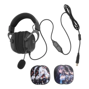 هدست با سیم گیمینگ ردراگون مدل ZEUS H510 MS