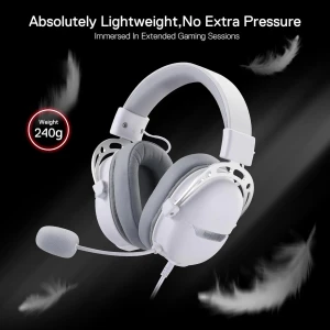 هدست باسیم گیمینگ ردراگون مدل AURORA H376