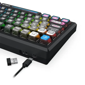 کیبورد بی سیم مکانیکال گیمینگ ردراگون مدل K732MC RGB PRO