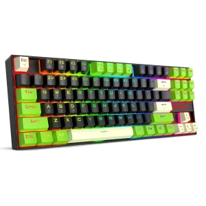 کیبورد گیمینگ مکانیکال با سیم ردراگون مدل KUMARA K552 BGCM RGB