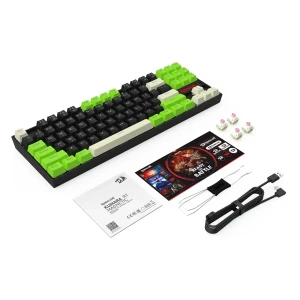 کیبورد گیمینگ مکانیکال با سیم ردراگون مدل KUMARA K552 BGCM RGB