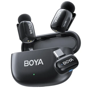 میکروفون یقه ای دو کاربره بویا مدل 02 BOYA MINI2 رابط Type C