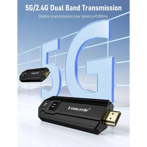 دانگل HDMI انتفال تصویر بی سیم لمورل مدل P20