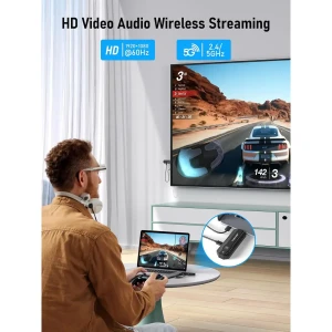 دانگل HDMI انتفال تصویر بی سیم لمورل مدل P20
