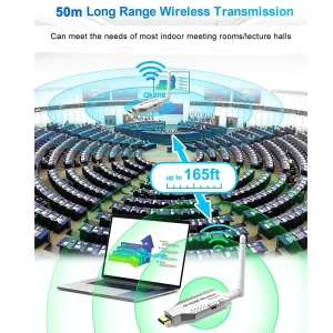 دانگل HDMI انتفال تصویر بی سیم 4K مدل 50M